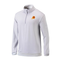 Gray/White Phoenix Suns Omni-Wick Even Lie Quarter-Zip Top | NBA