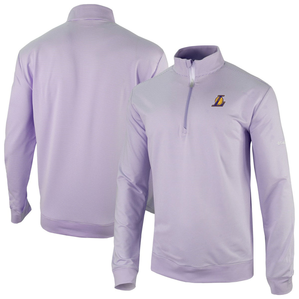 Purple Los Angeles Lakers Omni-Wick Even Lie Quarter-Zip Top | NBA