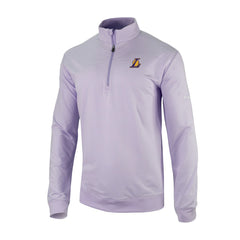 Purple Los Angeles Lakers Omni-Wick Even Lie Quarter-Zip Top | NBA