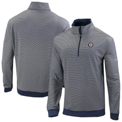 Navy LA Clippers Omni-Wick Even Lie Quarter-Zip Top | NBA