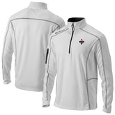 White New Orleans Pelicans Omni-Wick Shotgun Quarter-Zip Jacket | NBA