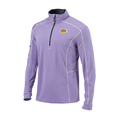 Purple Los Angeles Lakers Omni-Wick Shotgun Quarter-Zip Jacket | NBA