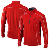 Red Miami Heat Omni-Wick Shotgun Quarter-Zip Jacket | NBA