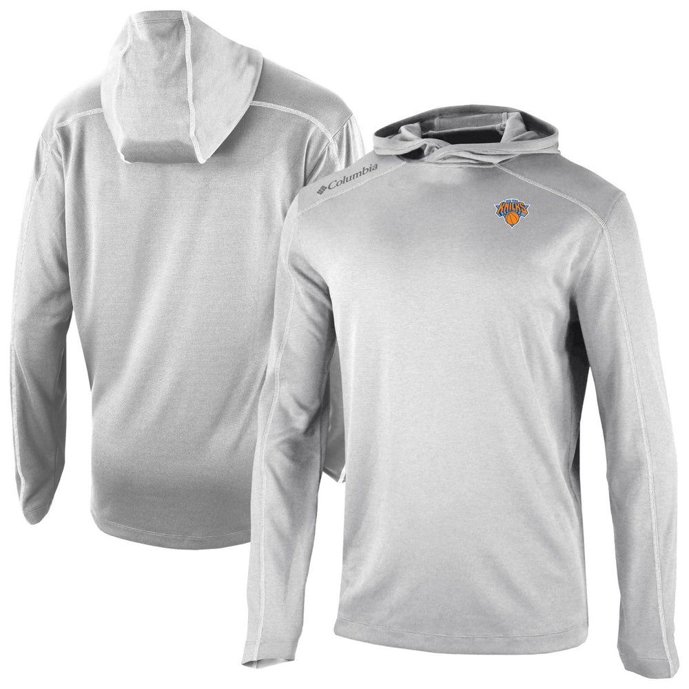 Gray New York Knicks Omni-Wick Shotgun Pullover Hoodie | NBA