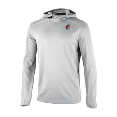 Gray Portland Trail Blazers Omni-Wick Shotgun Pullover Hoodie | NBA