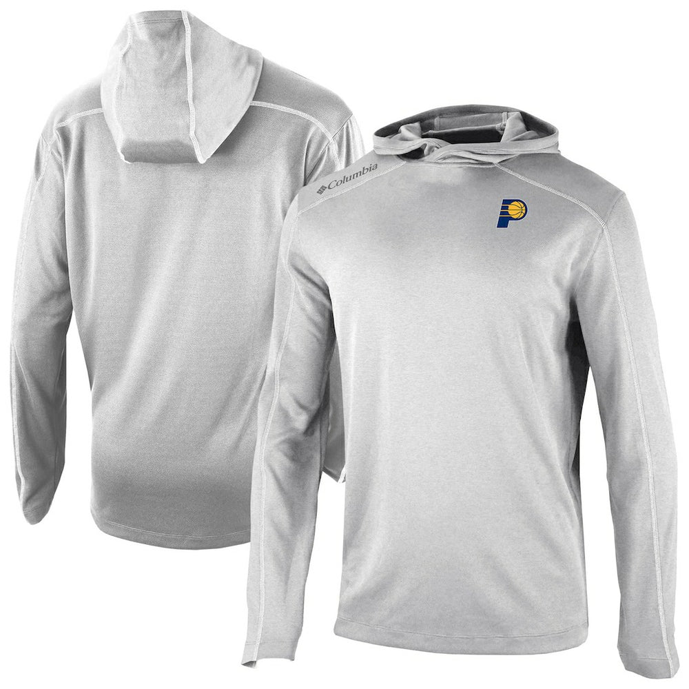Gray Indiana Pacers Omni-Wick Shotgun Pullover Hoodie | NBA