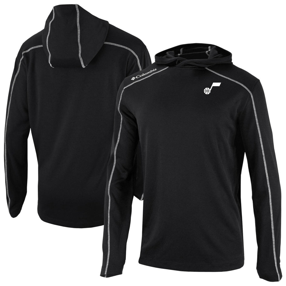 Black Utah Jazz Omni-Wick Shotgun Pullover Hoodie | NBA