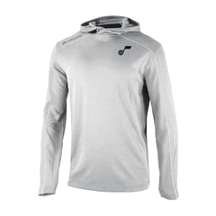 Gray Utah Jazz Omni-Wick Shotgun Pullover Hoodie | NBA