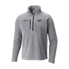Gray New York Knicks Fast Trek III Half-Zip Fleece Pullover | NBA