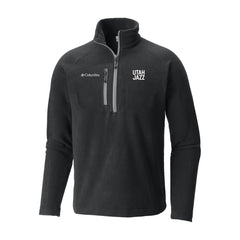 Black Utah Jazz Fast Trek III Half-Zip Fleece Pullover | NBA