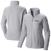 Gray Memphis Grizzlies Women's Give & Go II Fleece Full-Zip Jacket | NBA