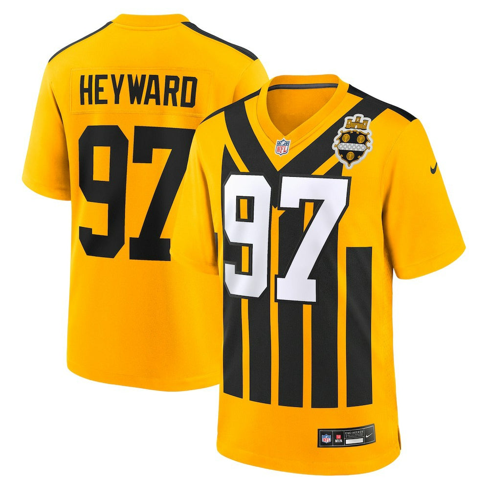 Pittsburgh Steelers Cameron Heyward Alternate 1933 Throwback Game Jersey | NFL On sale