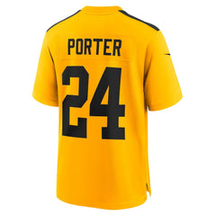 Pittsburgh Steelers Joey Porter Jr. Alternate 1933 Throwback Game Jersey | NFL Sale