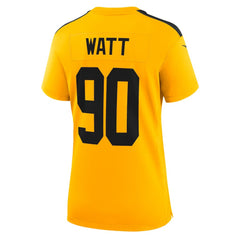 Pittsburgh Steelers T.J. Watt Women's Alternate 1933 Throwback Game Jersey | NFL US