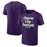 Baltimore Ravens Charm City Football T-Shirt | NFL Online