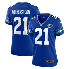 Seattle Seahawks Devon Witherspoon Women's Alternate 50th Season Game Jersey | NFL New