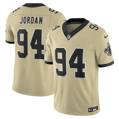 New Orleans Saints Cameron Jordan Gameday Golds Alternate Vapor F.U.S.E. Limited Jersey | NFL Hot
