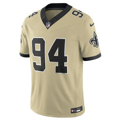 New Orleans Saints Cameron Jordan Gameday Golds Alternate Vapor F.U.S.E. Limited Jersey | NFL Hot