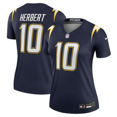Los Angeles Chargers Justin Herbert Women's Alternate Super Chargers Legend Player Performance Top | NFL Outlet