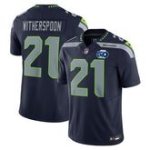 Seattle Seahawks Devon Witherspoon Team 50th Season Vapor F.U.S.E. Limited Jersey | NFL Hot
