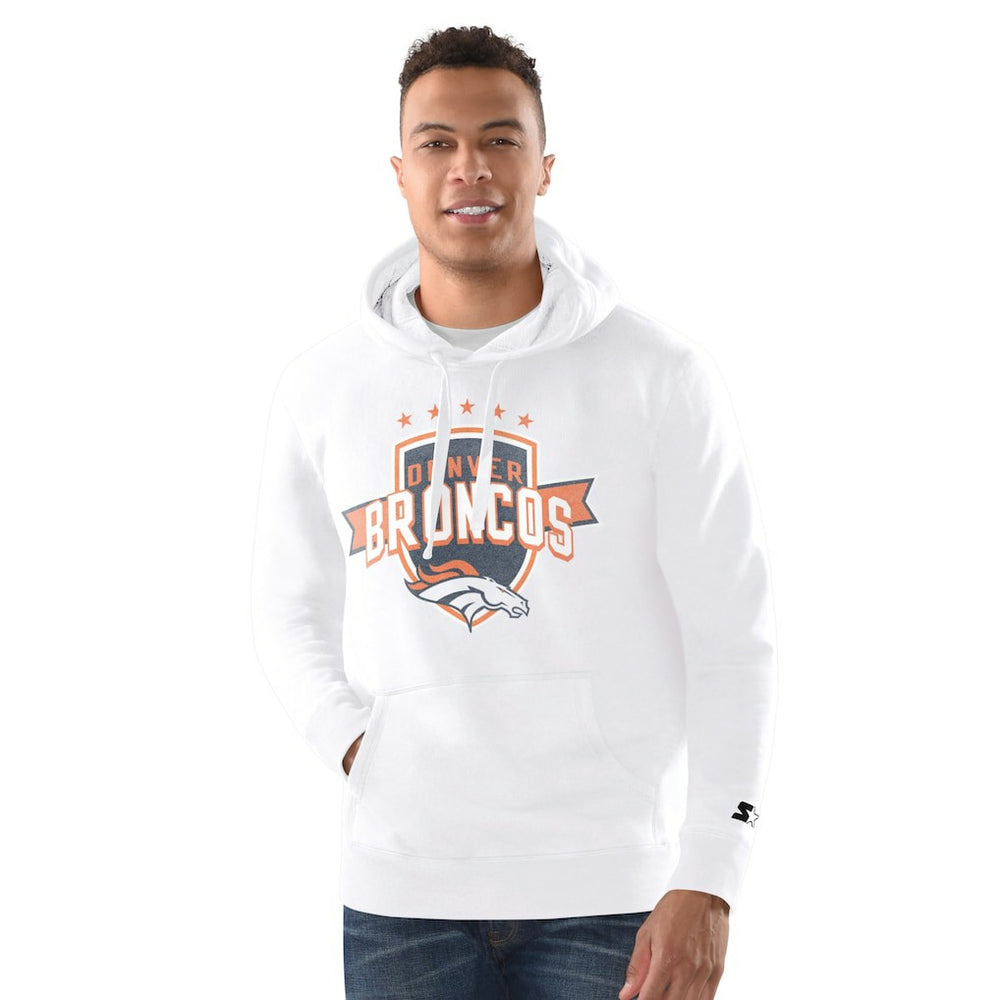 Denver Broncos Starter Vintage Pullover Hoodie | NFL US