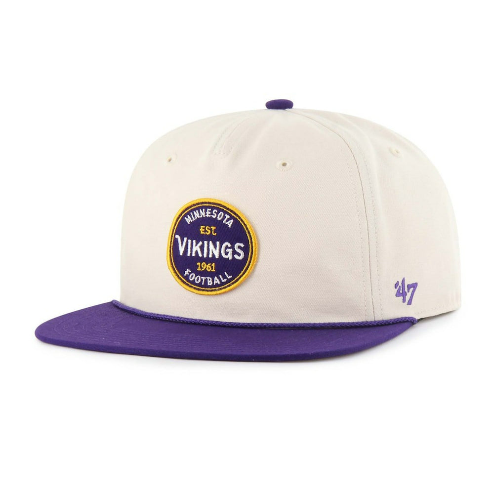 Minnesota Vikings '47 Payson Captain Adjustable Hat | NFL New
