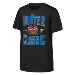 St. Louis Blues Youth 2025 NHL Winter Classic Game Day T-Shirt - NHL T-shirts