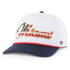 Miami Dolphins '47 Patriotic Overhand Hitch Adjustable Hat | NFL On sale