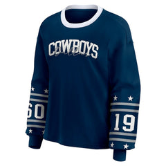 Dallas Cowboys WEAR by Erin Andrews Women's Sport Long-Sleeve T-Shirt | NFL New