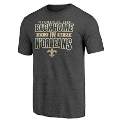 New Orleans Saints Vintage Tri-Blend T-Shirt | NFL Discount