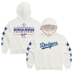 Los Angeles Dodgers Madhappy 2024 World Series Champions Star Pullover Hoodie - MLB Hoodies