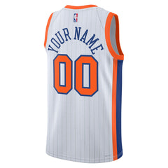 White New York Knicks Unisex 2024/25 Custom Swingman Jersey | NBA