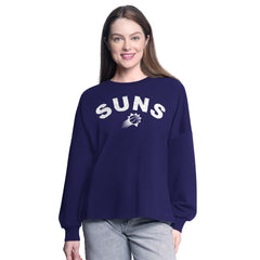 Purple Phoenix Suns G-III 4Her by Carl Banks Women's Athletic Pullover Sweatshirt | NBA