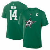 Jamie Benn Dallas Stars Fanatics Captain Authentic Stack Name & Number T-Shirt - NHL T-shirts