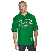 Kelly Green Boston Celtics Tommy Jeans Paul French Terry Short Sleeve Pullover Hoodie | NBA