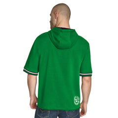 Kelly Green Boston Celtics Tommy Jeans Paul French Terry Short Sleeve Pullover Hoodie | NBA