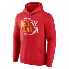 Red Atlanta Hawks Team Pride Pullover Hoodie | NBA