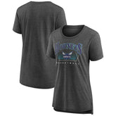 Gray Charlotte Hornets Women's Selection Tri-Blend T-Shirt | NBA