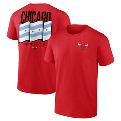 Red Chicago Bulls Clutch T-Shirt sale | NBA