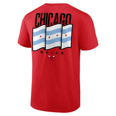 Red Chicago Bulls Clutch T-Shirt sale | NBA
