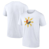 White Golden State Warriors Heritage T-Shirt sale | NBA