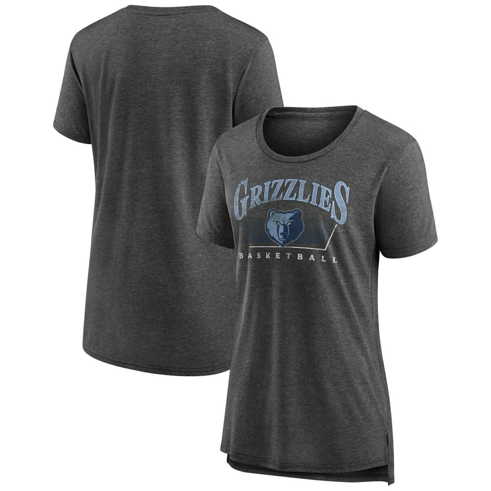 Gray Memphis Grizzlies Women's Selection Tri-Blend T-Shirt | NBA