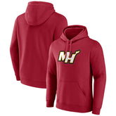 Red Miami Heat Alternate Logo Pullover Hoodie | NBA