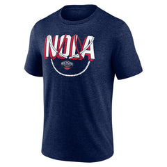 Navy New Orleans Pelicans Team Pride Tri-Blend T-Shirt | NBA