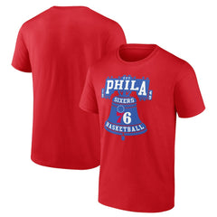 Red Philadelphia 76ers Home Town T-Shirt | NBA