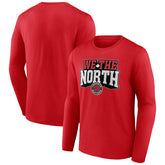 Red Toronto Raptors Team Pride Long Sleeve T-Shirt | NBA