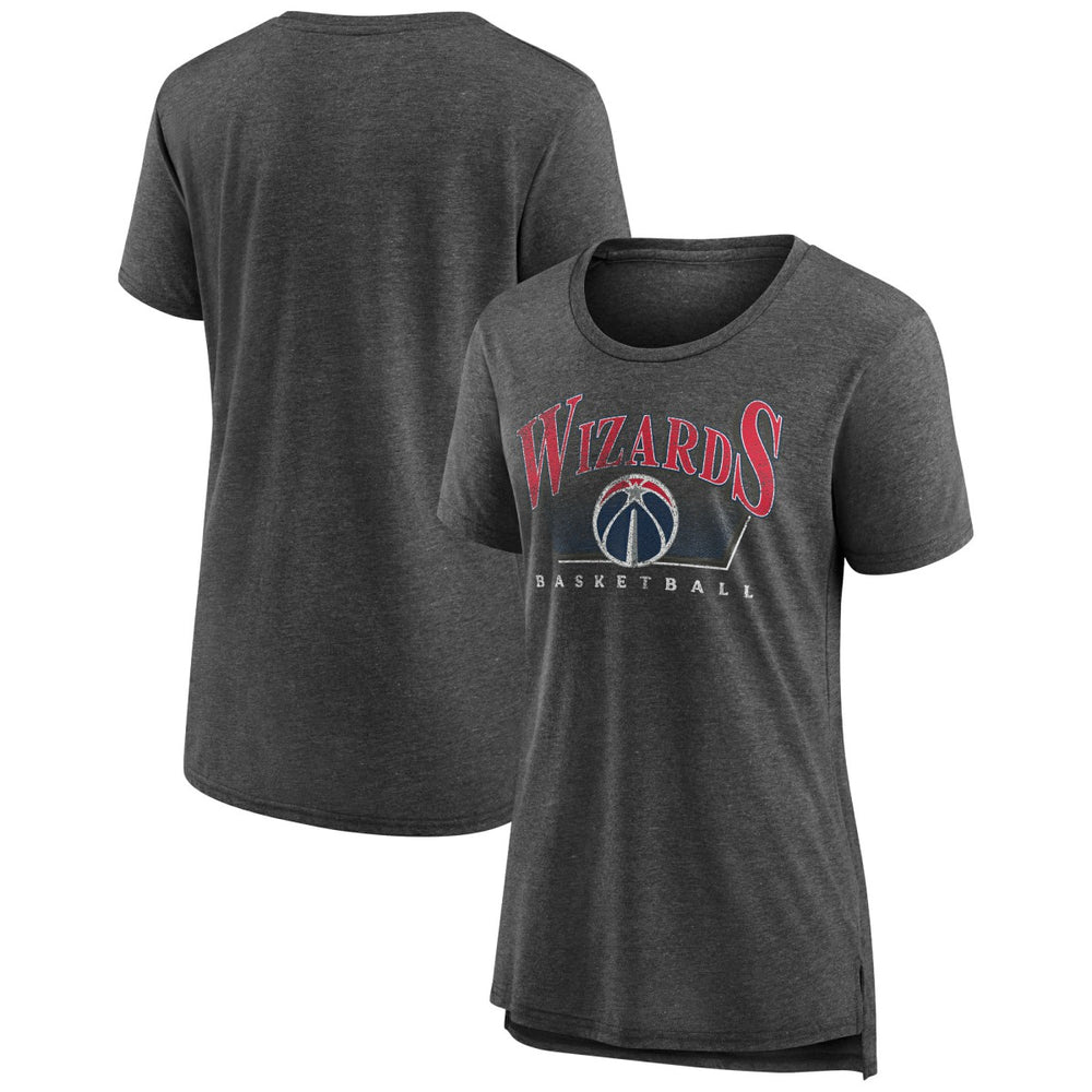 Gray Washington Wizards Women's Selection Tri-Blend T-Shirt | NBA