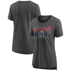 Gray Washington Wizards Women's Selection Tri-Blend T-Shirt | NBA