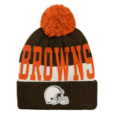 Cleveland Browns Outerstuff Youth Modern Fan Cuffed Knit Hat with Pom | NFL On sale