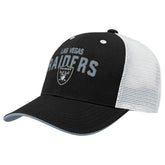 Las Vegas Raiders Outerstuff Youth Core Lockup Trucker Adjustable Hat | NFL New